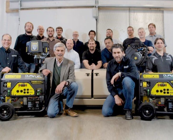 The Champion USA team