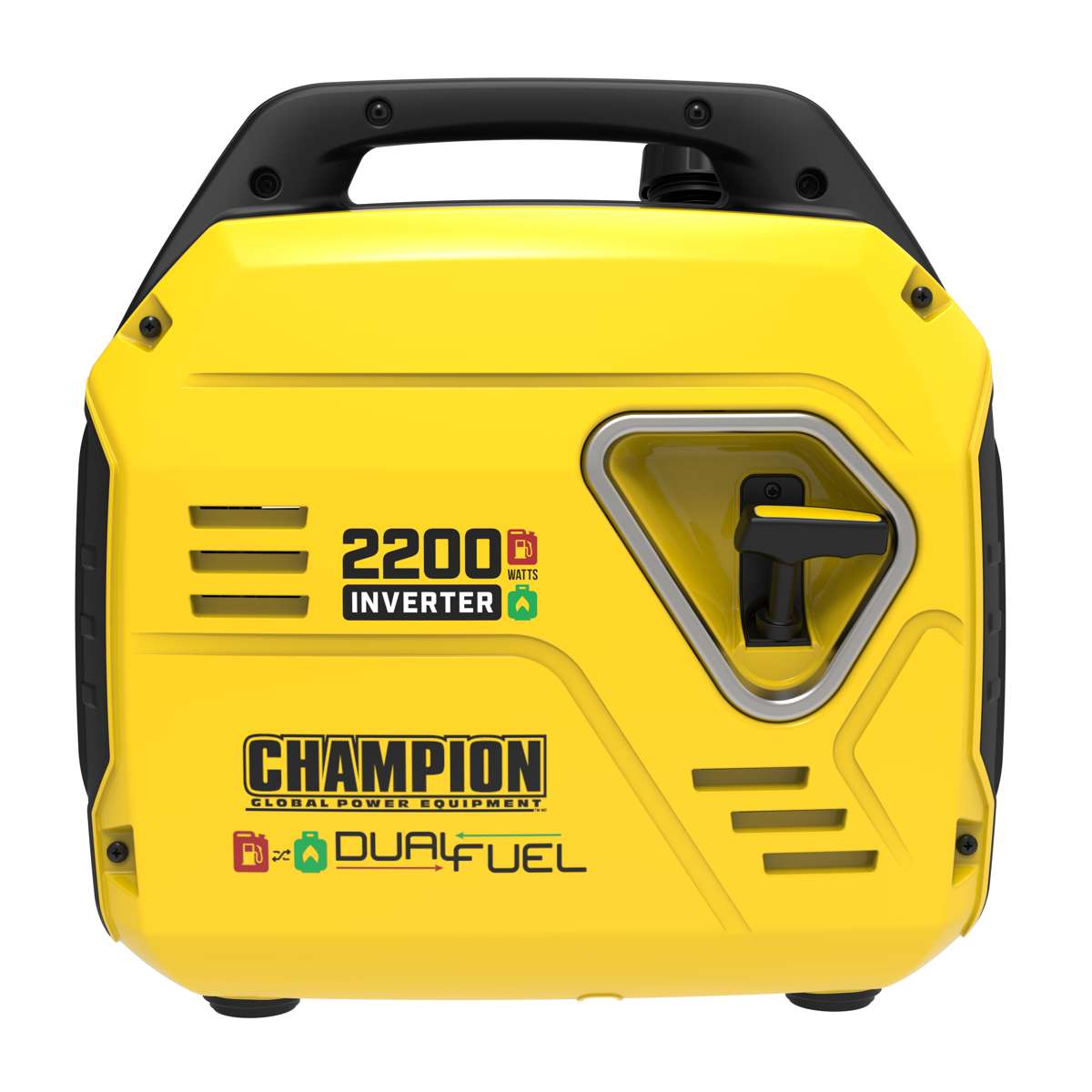 Champion 2200 Watt Mighty Atom Dual Fuel Inverter Essence/propane