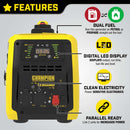 Champion 2000 Watt Inverter Dual Fuel essence/propane
