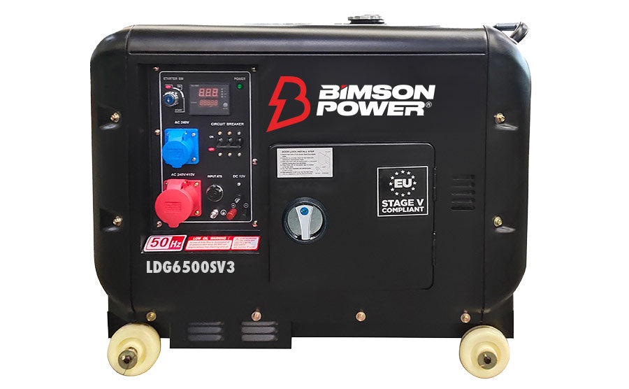 Bimson Power 6.25 kVa groupe électrogène Diese 3 Phases