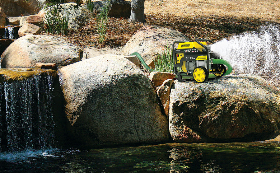 Pompe à eau propre/sale Champion 7,5 cm