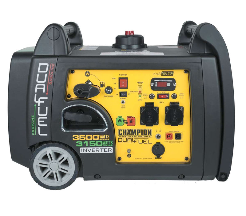 Champion 3500 Watt Propane/essence Dual Fuel Inverter