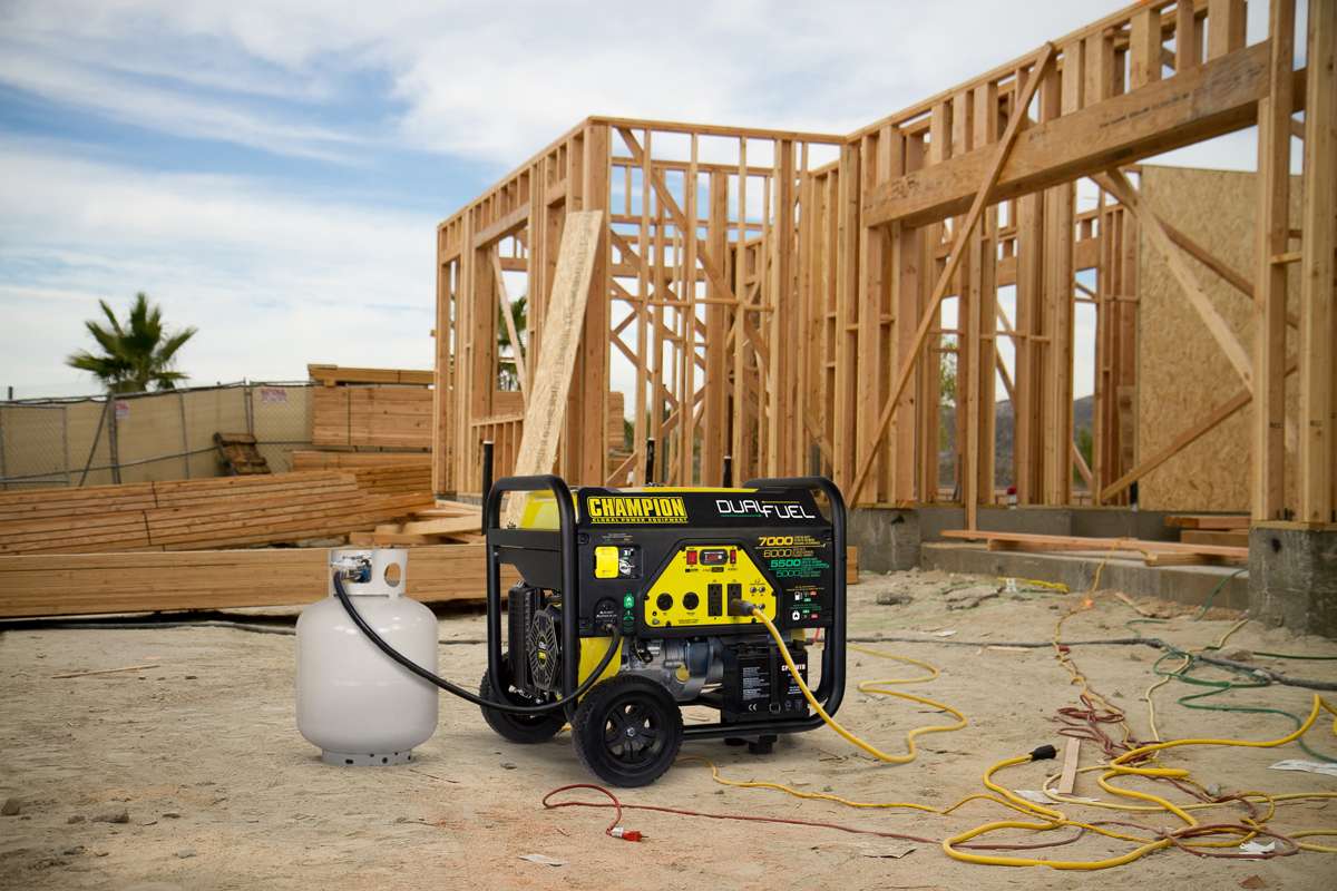 Champion 7000 Watt groupe électrogène Dual Fuel