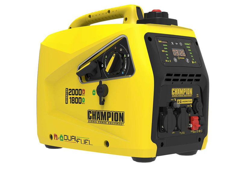 Champion 2000 Watt Inverter Dual Fuel essence/propane