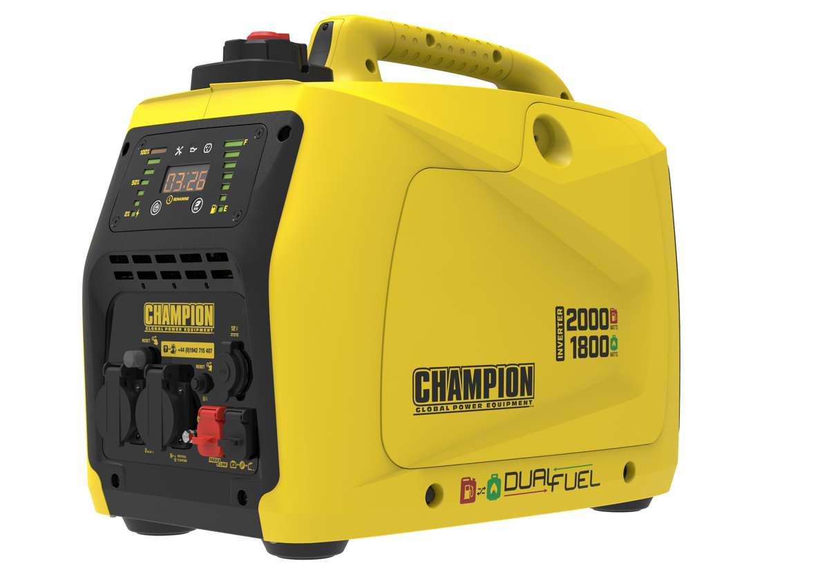 Champion 2000 Watt Inverter Dual Fuel essence/propane