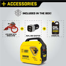 Champion 2200 Watt Mighty Atom Dual Fuel Inverter Essence/propane