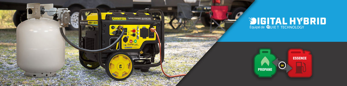 Dual Fuel Hybrid Generator