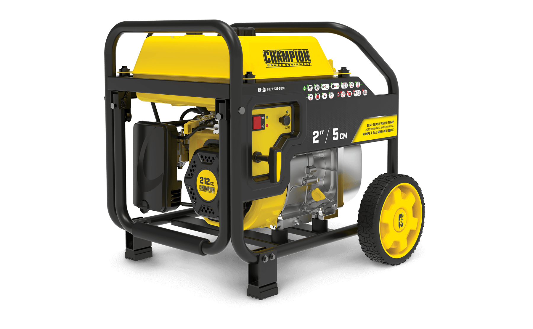 Pompe à eau propre/sale Champion 5 cm